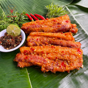 Ba chỉ heo một nắng Huy Thương