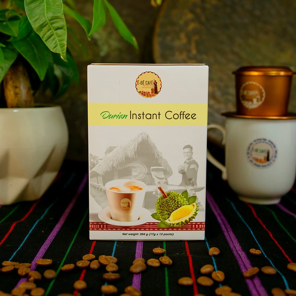 Cà phê hoà tan sầu riêng