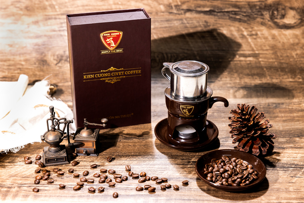 Cà phê chồn Kiên Cường dạng phin giấy ( túi lọc)