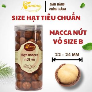 Hạt Macca Nứt Vỏ B - P500