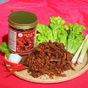 Khô bò xé sợi ăn liền Huy Thương