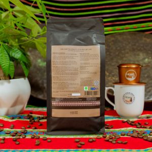 Robusta hạt rang (500g dạng túi)