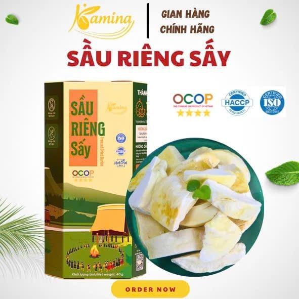 Sầu riêng sấy