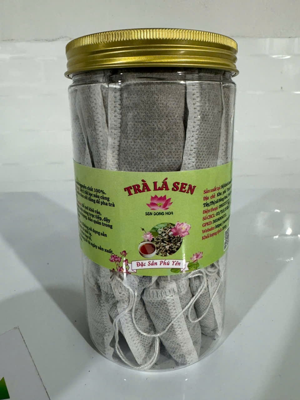 Trà lá sen Đông Hoà