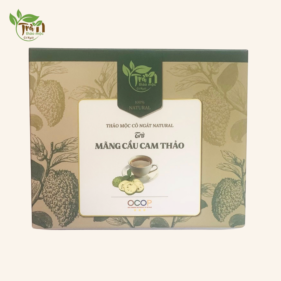 Trà mãng cầu cam thảo Cô Ngát