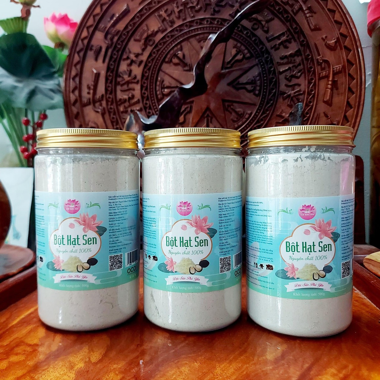 Bột hạt sen Đông Hoà