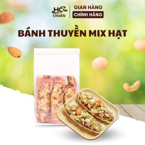Bánh Thuyền Mix Hạt, Bánh Hạt Dinh Dưỡng Hà Chuẩn