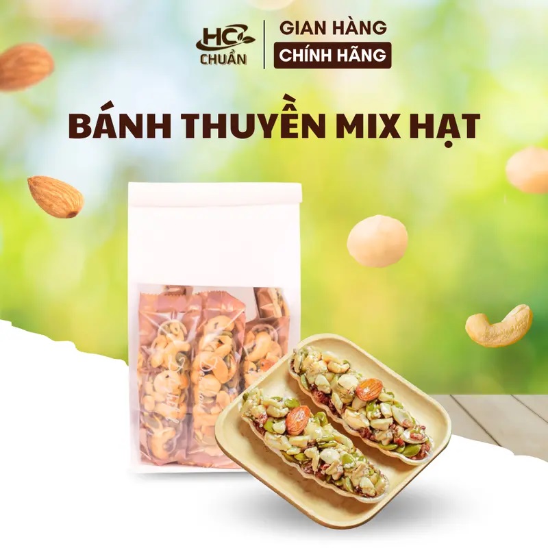 Bánh Thuyền Mix Hạt, Bánh Hạt Dinh Dưỡng Hà Chuẩn