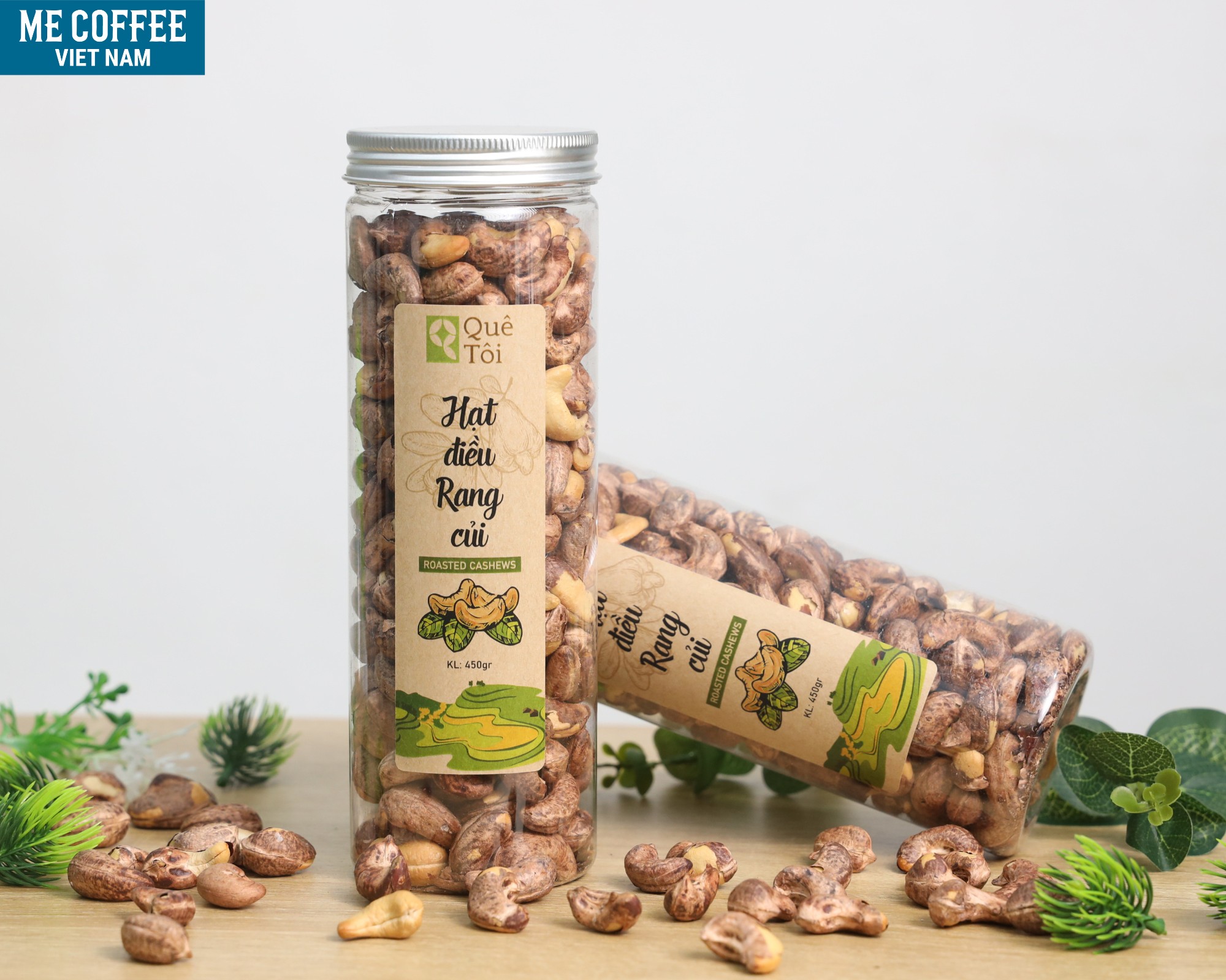 Hạt điều rang củi Roasted Cashews đặc sản tây nguyên