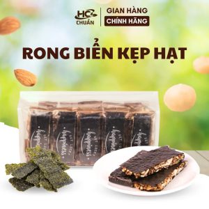 Bánh rong biển kẹp hạt