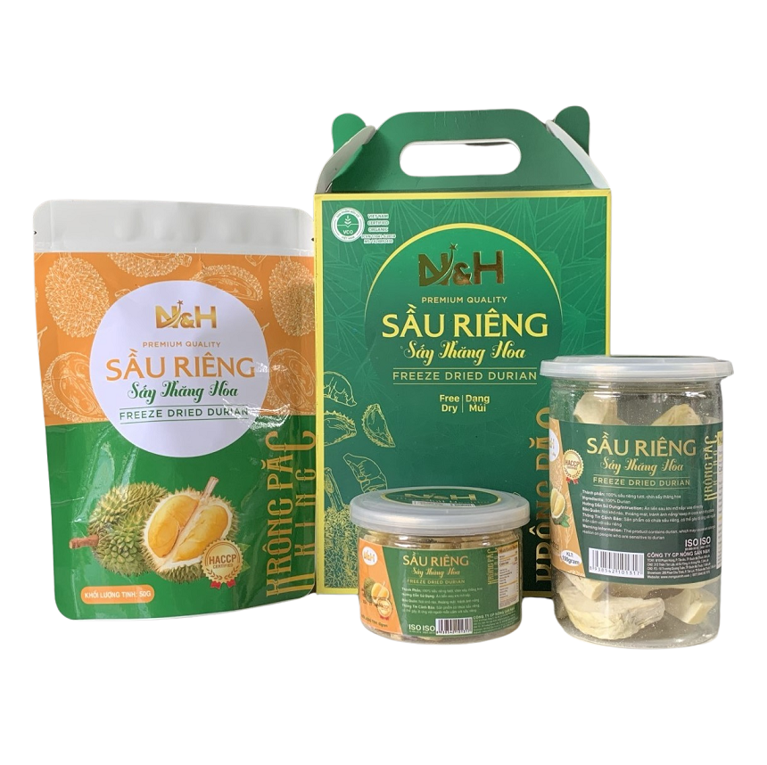 Sầu riêng sấy thăng hoa