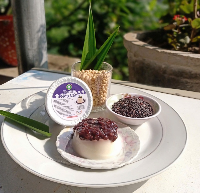 Tàu hũ nếp cẩm Nga Sơn Tofu